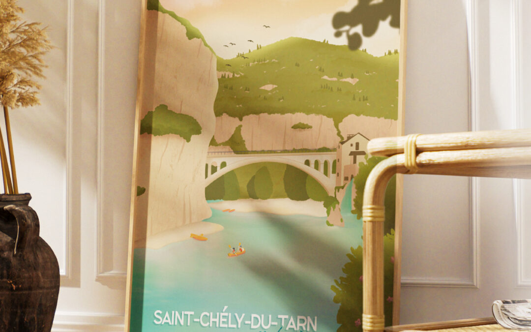 Illustrations et affiches personnalisées