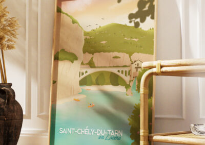 Illustrations et affiches personnalisées