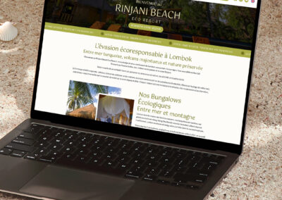 Webdesign Rinjani Beach