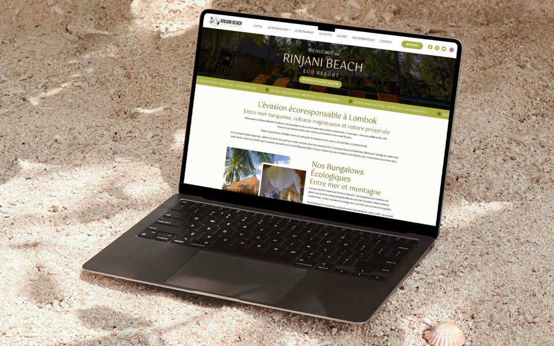 Webdesign Rinjani Beach
